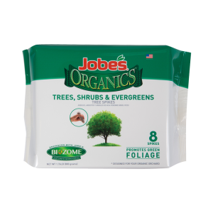 Jobe’s Natural Fertilizer Spikes for Bushes, Shrubs, and Evergreens